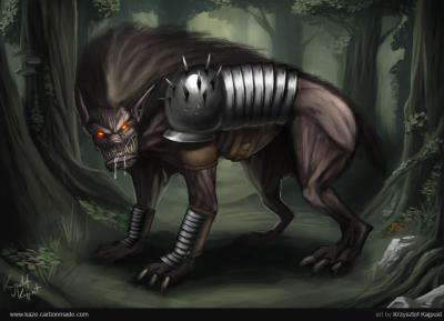 Dark forest beast